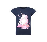 Mountain Warehouse Magical Unicorn Kids Tee - UV Protection, Lightweight, Boys & Girls - Summer Days at The Park Navy Kids Size 2-3 Years