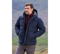 Mountain Warehouse Manta Men's Padded Jacket Borg Lined IsoTherm Outdoor Coat