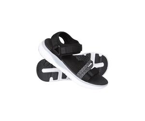 Mountain Warehouse Marina Womens Comfort Sandal - Neoprene Lining, EVA Cushion, Comfortable, Rubber Outsole, Ladies Footwear - Holidays, Summer Beach, Walking & Outdoors Black Adult Shoe Size 4