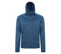 Mountain Warehouse Marker Mens Active Hoodie - Lightweight & Quick Dry Sweatshirt with Zip Pocket - Spring Summer, Walking & Outdoors Dark Blue 2XL