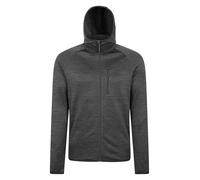 Mountain Warehouse Marker Mens Active Hoodie - Lightweight & Quick Dry Sweatshirt with Zip Pocket - Spring Summer, Walking & Outdoors Grey XL