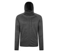 Mountain Warehouse 'Marker' Mens Active Hoodie Quick Wicking Breathable Running Gym Jumper Grey - Size X-Small