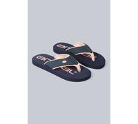 Animal Marti Womens Flip-Flops - Lightweight Slip-on Sandals with Comfortable EVA Sole - Spring Summer Casual, Beach, Pool, Swimming & Walking Navy Adult Shoe Size 6