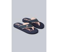Animal Marti Womens Flip-Flops - Lightweight Slip-on Sandals with Comfortable EVA Sole - Spring Summer Casual, Beach, Pool, Swimming & Walking Navy Adult Shoe Size 4