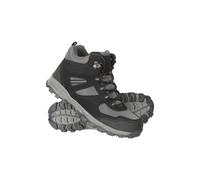 Mountain Warehouse Mcleod Womens Comfortable Boots - Breathable, Durable, Padded & Lightweight Walking Shoes - For Spring Summer, Trekking & Travelling Jet Black Adult Shoe Size 8