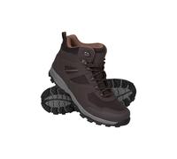 Mountain Warehouse Mcleod Wide Fit Mens Walking Boots - Brown - Brown - Size: 12