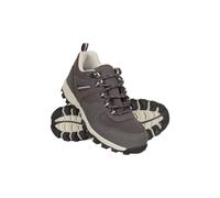 Mountain Warehouse McLeod Womens Walking Shoes - Lightweight, Warm, Durable, Breathable, Mesh Lining, Sturdy Grip, Rubber Outsole - for Spring Summer, Running & Gyming Dark Grey Adult Shoe Size 6