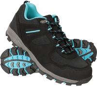Mountain Warehouse McLeod Womens Walking Shoes - Lightweight, Warm, Durable, Breathable, Mesh Lining, Sturdy Grip, Rubber Outsole - Spring Summer, Running & Gyming Charcoal Adult Shoe Size 3