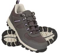 Mountain Warehouse Mcleod Wide Fit Womens Walking Shoes - Grey - Grey - Size: 6