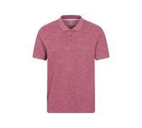 Mountain Warehouse Men Dawnay Pique Slub Textured Polo Cotton Casual Summer Tee