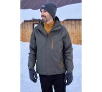 Mountain Warehouse Mens 3 in 1 Waterproof Jacket Rain Coat Softshell Inner