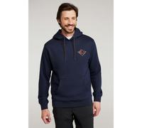 Mountain Warehouse Mens 3 Peaks Mountain Hoodie - Navy - Navy - XS - 60% Cotton/40% Polyester