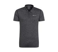 Mountain Warehouse Mens Agra Stripe Polo Shirt - Black - Black - 3XL