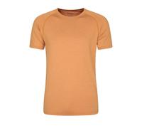 Mountain Warehouse Mens Agra Striped IsoCool T-Shirt - Mustard - Mustard - 4XL