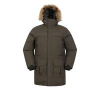 Mountain Warehouse Mens Antarctic Extreme Waterproof Down Jacket (Dark Khaki) - Size Medium
