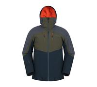 Mountain Warehouse Mens Anton Waterproof Ski Jacket - Khaki Green - 4XL - Khaki Green - 100% Polyester