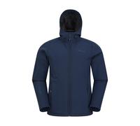 Mountain Warehouse Mens Arctic II Soft Shell Jacket (Navy) - Size Medium