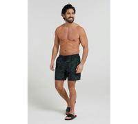 Mountain Warehouse Mens Aruba Turtle Swim Shorts - Dark Green - L - Dark Green - 100% Polyester