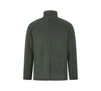 Mountain Warehouse Mens Ashbourne Full Zip Fleece Jacket - Khaki Green - Khaki Green - XS