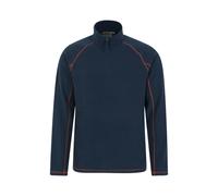Mountain Warehouse Mens Ashbourne II Half Zip Fleece Top - Navy - Navy - 3XL