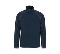 Mountain Warehouse Mens Ashbourne II Half Zip Fleece Top - Navy - Navy - L