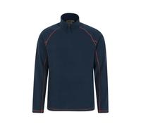 Mountain Warehouse Mens Ashbourne II Half Zip Fleece Top - Navy - Navy - S