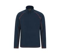 Mountain Warehouse Mens Ashbourne II Half Zip Fleece Top - Navy - Navy - XXS