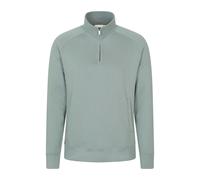 Mountain Warehouse Mens Bamburgh Half Zip Jumper - Pale Green - Pale Green - S
