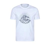 Mountain Warehouse Mens Ben Nevis Scotland Short-Sleeved T-Shirt - White