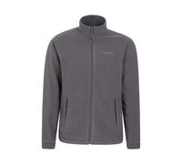 Mountain Warehouse Mens Bernard II Windproof Fleece Jacket - Grey - Grey - 4XL