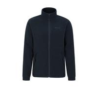 Mountain Warehouse Mens Bernard II Windproof Fleece Jacket - Navy - XXS - Navy - 100% Polyester