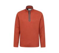 Mountain Warehouse Mens Beta Contrast Zip Top - Rust - Rust - S