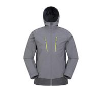 Mountain Warehouse Mens Bounds Waterproof Jacket - Grey - XS - Grey