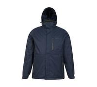 Mountain Warehouse Mens Bracken Extreme 3 in 1 Waterproof Jacket - Indigo - L - Indigo - 96% Polyester/4% Elastane