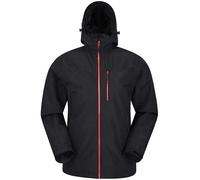 Mountain Warehouse Mens Brisk Extreme Waterproof Jacket - Black - 3XL - Black - 100% Polyester