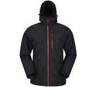 Mountain Warehouse Mens Brisk Extreme Waterproof Jacket - Black - XL - Black - 100% Polyester