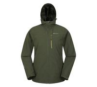 Mountain Warehouse Mens Brisk Extreme Waterproof Jacket - Green - XS - Green