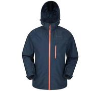 Mountain Warehouse Mens Brisk Extreme Waterproof Jacket - Navy - XXS - Navy - 100% Polyester