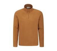 Mountain Warehouse Mens Camber II Half Zip Fleece Top - Mustard - Mustard - M