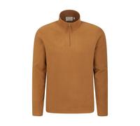 Mountain Warehouse Mens Camber II Half Zip Fleece Top - Mustard - Mustard - XL
