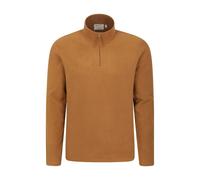 Mountain Warehouse Mens Camber II Half Zip Fleece Top - Mustard - Mustard - XXS