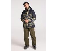 Mountain Warehouse Mens Camo Ski Jacket & Trousers - Dark Khaki - 3XL - Dark Khaki - 100% Polyester