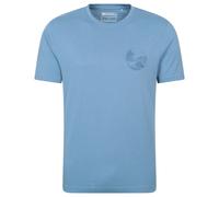 Mountain Warehouse Mens Camping Sketch T-Shirt (Blue) - Size 4XL