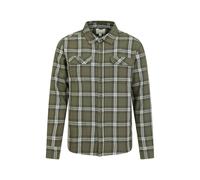 Mountain Warehouse Mens Clyde Checked Shirt - Khaki Green - XS - Khaki Green - 100% Cotton