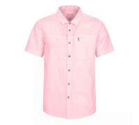 Mountain Warehouse Mens Coconut Slub Short-Sleeved Shirt - Light Pink - Light Pink - 4XL