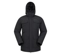 Mountain Warehouse Mens Concord Extreme Down Long Length Jacket - Black - 3XL - Black - 100% Polyester