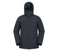 Mountain Warehouse Mens Concord Extreme Down Long Length Jacket - Blue - XS - Blue - 100% Polyester
