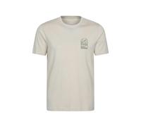 Mountain Warehouse Mens Cotswold Short-Sleeved T-Shirt - Off White - L - Off White - 100% Cotton