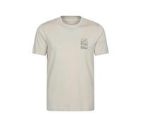 Mountain Warehouse Mens Cotswold Short-Sleeved T-Shirt - Off White - M - Off White - 100% Cotton