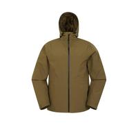 Mountain Warehouse Mens Covert Waterproof Jacket - Dark Khaki - 3XL - Dark Khaki - 100% Polyester